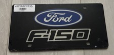 Ford F-150 Logo Black License Plate Auto Tag Laser Cut Inlaid Acrylic Ford F-150 Logo Black License Plate Auto Tag Laser Cut Inlaid Acrylic