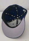 Casquette laine bleue SS15 Supreme Kanji logo New Era taille 7 3/8 chapeau vintage 2015