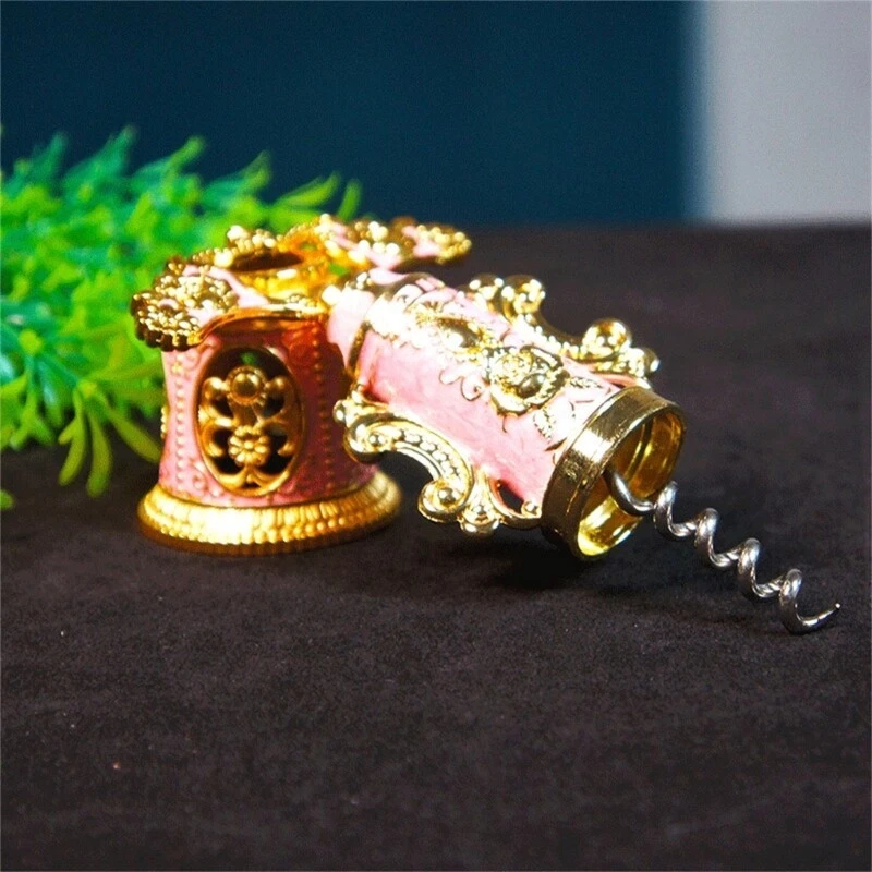 Wine Opener Wine Bottle Opener Manual Kitchen Corkscrew for Wine Enthusiasts New - Image 3 of 4