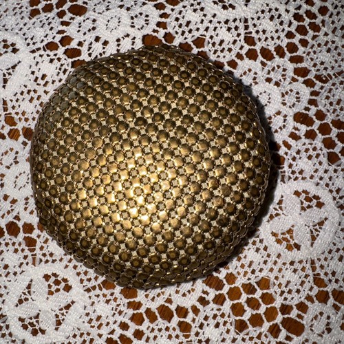 Trucco compatto in polvere vintage floreale Petit Point - Foto 2 di 11