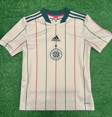 Celtic Fc 2021/22 Third Kit Medium No Sponsor Youth Size Shirt 13