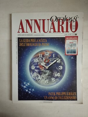 ANNUAL WATCHES 2000/2001 YEAR VI N.6 PATEK PHILIPPE AND ROLEX