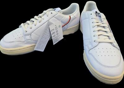 Adidas Continental 80 White Black Orange M US Originals