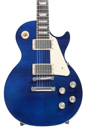 Guitar Gibson Les Paul Standard '60s AAA Top Electric Guitar - Viper Blue, Sweet