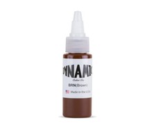 DYNAMIC BROWN 1-oz Tattoo Ink Brite Vibrant  Dark Color Supply