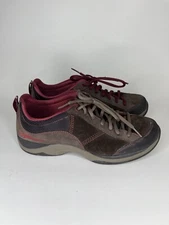 Dansko Shoes Size 39 US 8 Brown Leather Lace Up Walking Comfort Slip Resistant