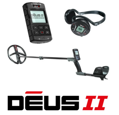 XP DEUS 2 Metalldetektor Full Set 22cm Spule