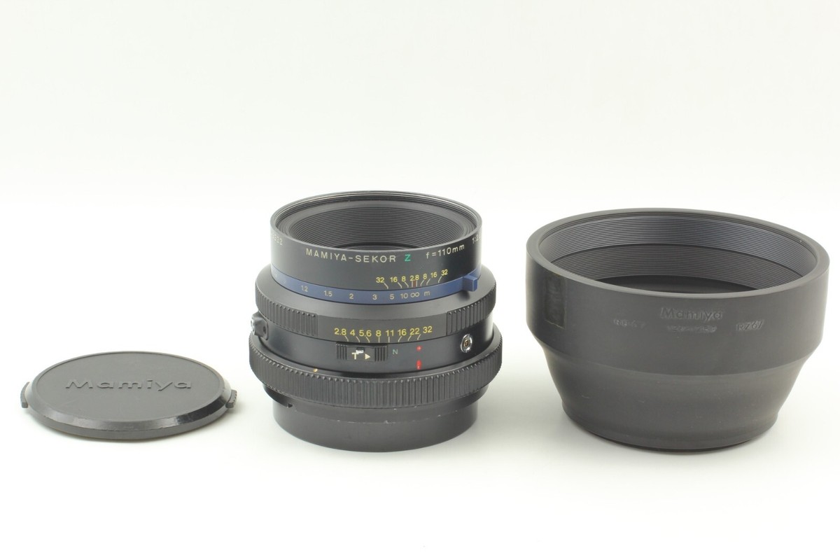 MAMIYA sekor z 110mm f2.8 レンズ　フード付き MAMIYA Sekor Z 110mm F2.8 Lens [MINT w/ Hood] for RZ67 Pro