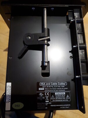 Open Box Extron Cable Cubby 500 Black Finish Kit with-AC Power USB CAT5