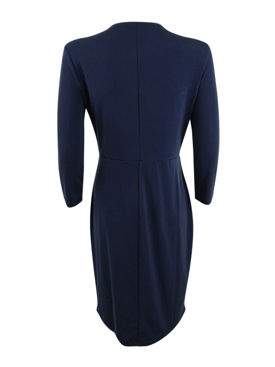 Charter club top faux wrap dress