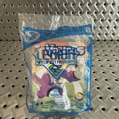 2007 Legion Of Superheroes McDonald's Happy Meal Toy -  Brainiac 5