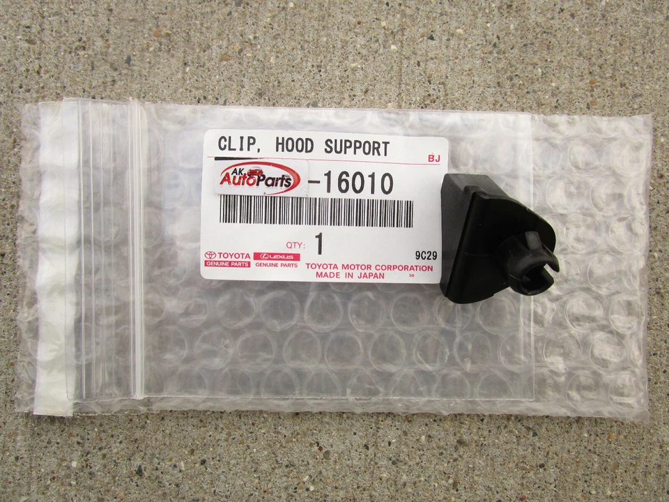 92 - 99 TOYOTA PASEO CAPÓ SOPORTE VARILLA ABRAZADERA RETENEDOR CLIP CANTIDAD 1 NUEVO Foto 3 de 4