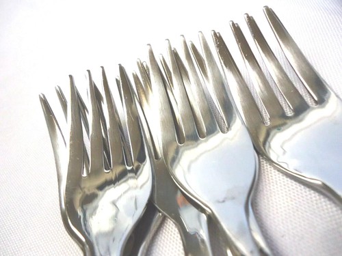 TOOLS OF THE TRADE TOT9 STAINLESS FLATWARE 44-PIECES - Picture 12 of 18