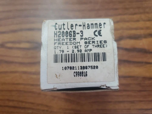 CUTLER HAMMER H2006B-3 Heater Pack Freedom Series (U4)