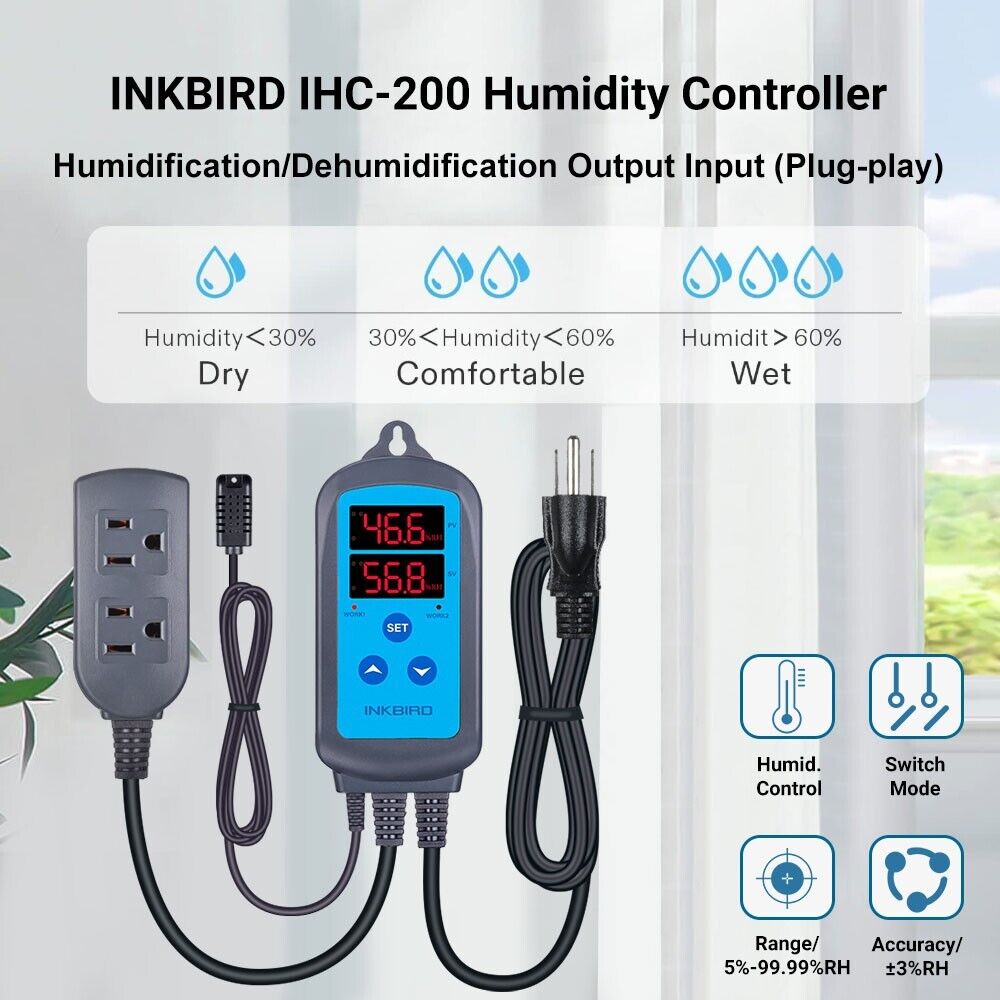 Contrôleur Humidité - IHC 200 - INK BIRD