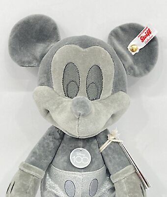 Steiff Disney Mickey Mouse Platinum Edition D100 Steiff Disney Mickey Mouse Platinum Edition D100