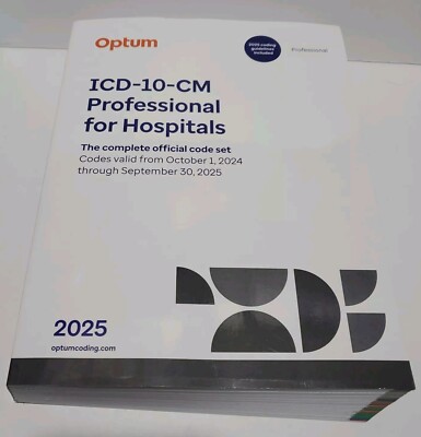 ICD-10-CM Professional for Hospitals: The Complete Official Code Set 2025