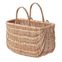 Basil Swing Wicker Basket - 42x20x26 Cm, Natural Brown Basil Swing Wicker Basket - 42x20x26 Cm, Natural Brown