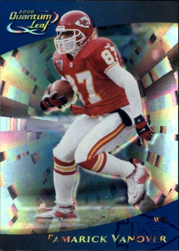 2000 Quantum Leaf Football Card #144 Tamarick Vanover - Picture 1 of 2