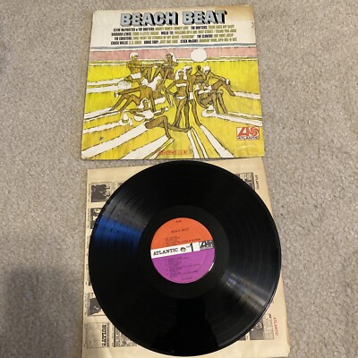 Beach Beat R&B Compilation LP Vinyl Coasters, Doris Troy, Drifters OG Mono