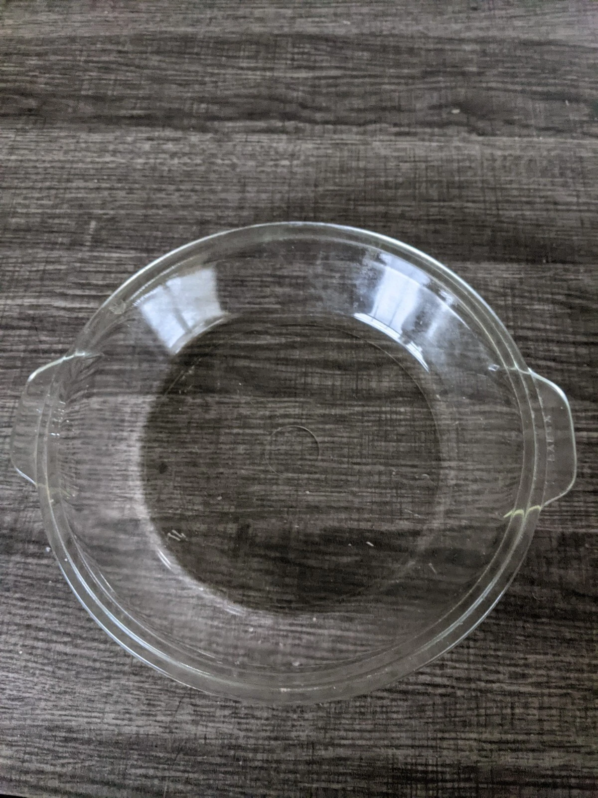 PYREX VINTAGE 683-C CLEAR PIE PAN BAKING DISH OR LID 7 & 3/4 INCH FREE USA SHIP