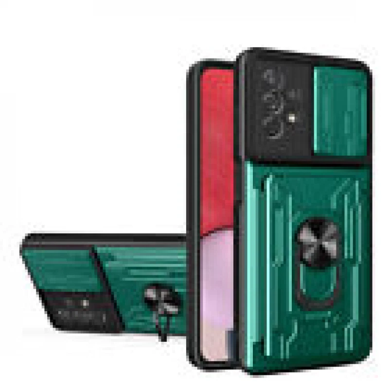 Shockproof Phone Case with Card Holder for Galaxy A14 A13 M33 A32 A54