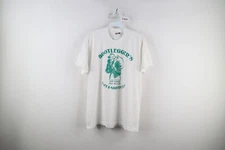 Vtg 90s Streetwear Mens Large Spell Out Bootleggers Cafe & Nightclub T-Shirt USA