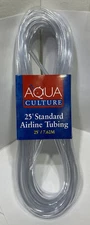 Aqua Culture 25 Feet Standard Airline Tubing Flexible For Pumps & Fish Aquarium