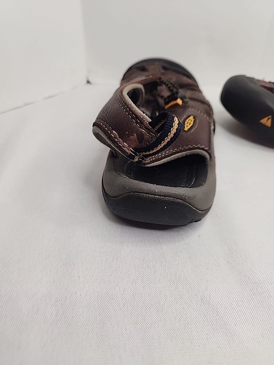 Keen Daytona Sandals Mens 8 Brown Leather Open Toe Hiking  display picture 1
