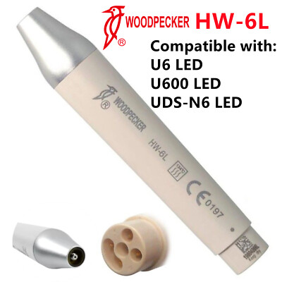 WOODPECKER HW6L ウッドペッカー ハンドピース Woodpecker HW-6L Dental Ultrasonic Scaler Handpiece with LED Fit