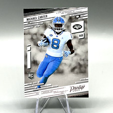 2021 Prestige Michael Carter  New York Jets #218 RC Rookie card. rookie card picture