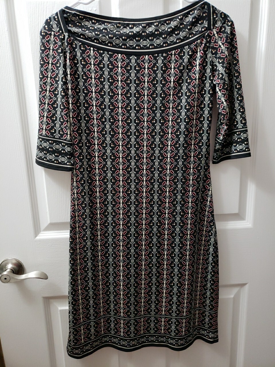 Versatile MAX STUDIO Size SMALL Sheath Dress Boat… - image 10