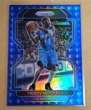2021-22 Prizm Basketball #253 Tracy McGrady 75th Anniversary Blue Prizm - Magic