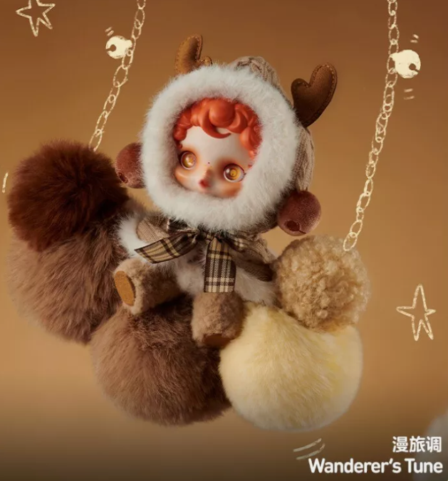 POPMART SKULLPANDA Winter Symphony Series Plush Blind Box POPMART SKULLPANDA Winter Symphony Series Plush Blind Box