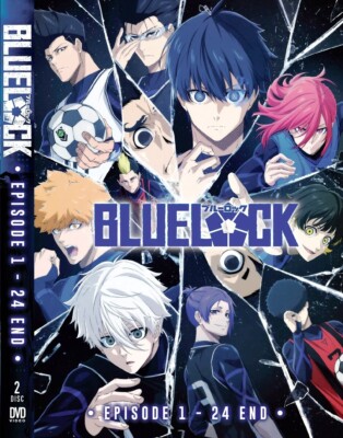 Blue Lock komplette TV-Serie Staffel 1 japanische Anime DVD englische Dub kos...
