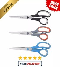 Scissors, 8.5 Inch Multipurpose Scissors Bulk Set of 3 Pack, Ultra Durable