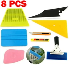8PCS Window Tint Tools Kit Car Auto Film Tinting Scraper squeegee Installation