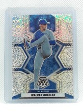 Walker Buehler 2022 Mosaic Baseball - WHITE SPARKLE #44 - Los Angeles Dodgers