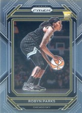 2023 Panini Prizm WNBA ROBYN PARKS RC ROOKIE #10 BASE CARD SKY