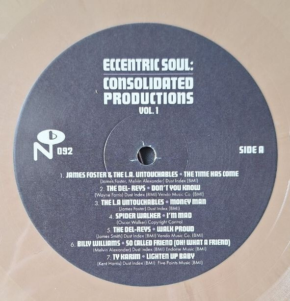 Various - Eccentric Soul: Consolidated Productions Vol. 1