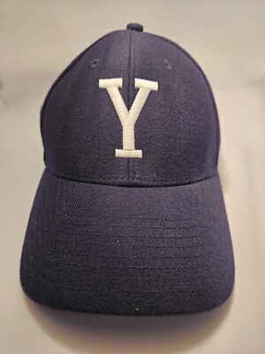 Yale University 6 7/8 Fitted NCAA Hand Crafted Navy Baseball Hat