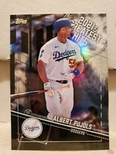 Albert Pujols 2022 Topps Series 1 Black 2021's Greatest Hits /299 SP Dodgers