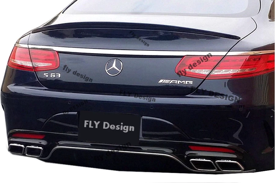 Spoiler Posteriore Adatto A per Peugeot 407 Berlina, Non Verniciato
