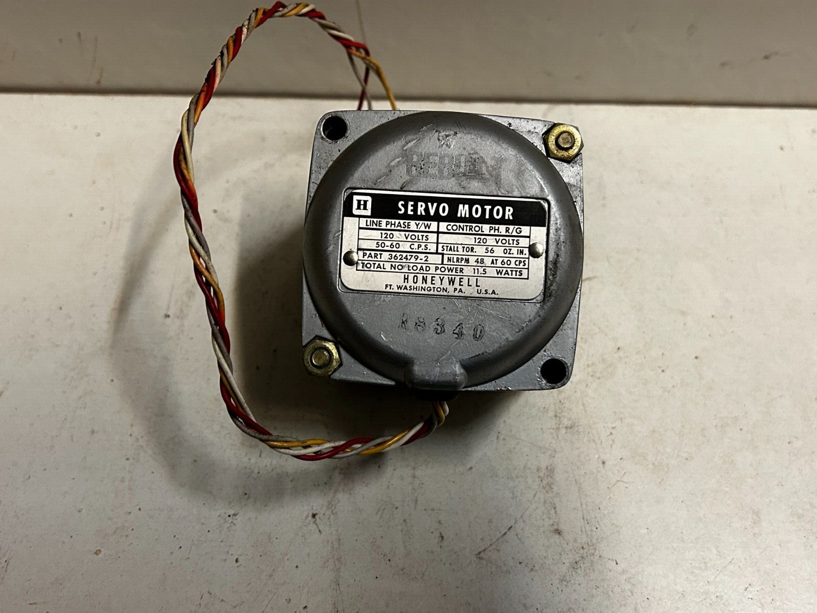 Honeywell 362479-2 Servo Motor 2 pcs