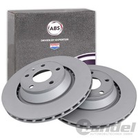 2X A.B.S. Bremsscheiben 310Mm Hinten Passend FüR Audi TT
