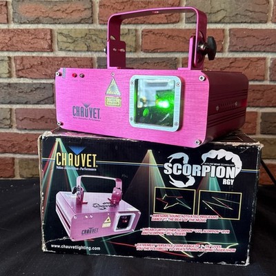 Chauvet Scorpion Dual DMX Fat Beam Aerial Light Effects Laser. w/ 32-Patterns