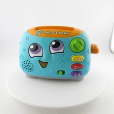 LeapFrog Yum-2-3 Toaster Interactive Learning Toy Lights Sounds 2019