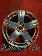 1-new Chrome 19 Jaguar Xj8 Xk Xj Sabre Oem Wheel Rim 59821 59802 Front 19x8.5