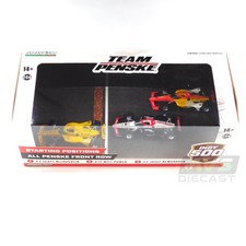 Greenlight Scott McLaughlin, Will Power, Josef Newgarden Penske Set 1:64
