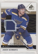 2018-19 Upper Deck SP Game Used Gold Jersey Jaden Schwartz #42 1o7y